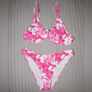 Floral Print Swim Set